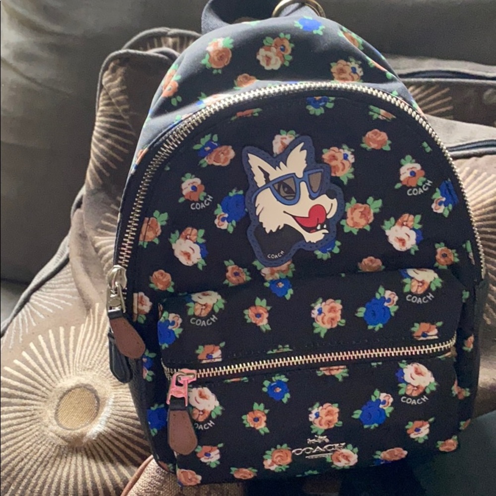 Coach small backpack